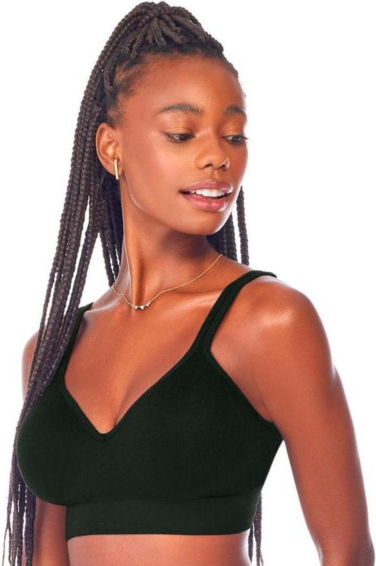 Imagem principal Sutiã Comfort Duplo Alças Largas Preto Rovitex Rovitex