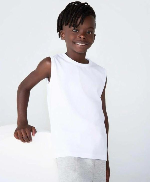 Imagem principal Regata Basica Infantil Menino Modelagem Tradicional Branco Hering Hering