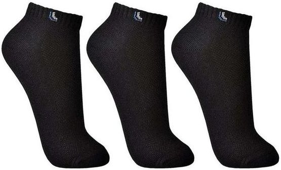 Imagem principal Kit 3 pares de Meias Esportiva Cano Curto Lupo 3225-089 0905-Preta Lupo