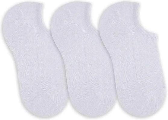 Imagem principal Kit 3 pares de Meias Invisível Selene 7730-001 998-Branco SELENE