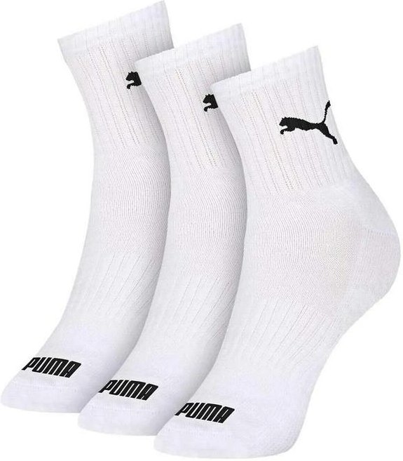 Imagem principal Kit com 3 Meias Puma 4795-001 F:998-Branco/Preto Puma