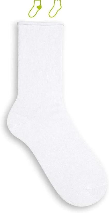 Imagem principal Meia sem Punho Cano Médio Lupo 4421-001 111-Branco Lupo