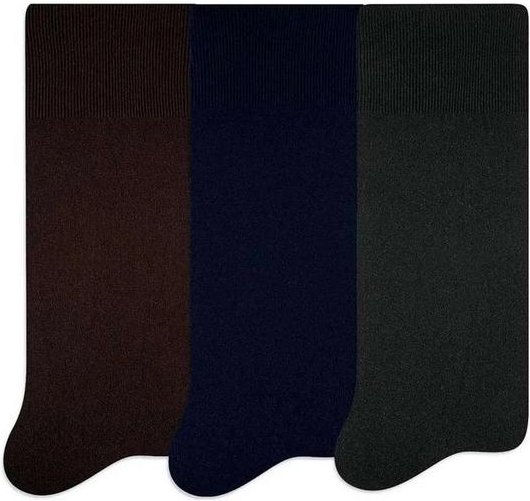 Imagem principal Kit/3 Meia Selene 3033-001 997-Cafe/Marinho/Preto SELENE