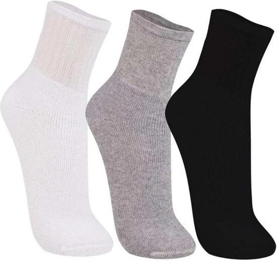 Imagem principal Kit/3 Meia Trifil 8721 02-Bco/Cinza/Pto TRIFIL