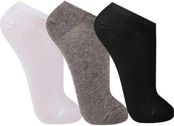 Imagem principal Kit/3 Sapatilha Trifil 7064 003-Branco/Cinza/Preto TRIFIL