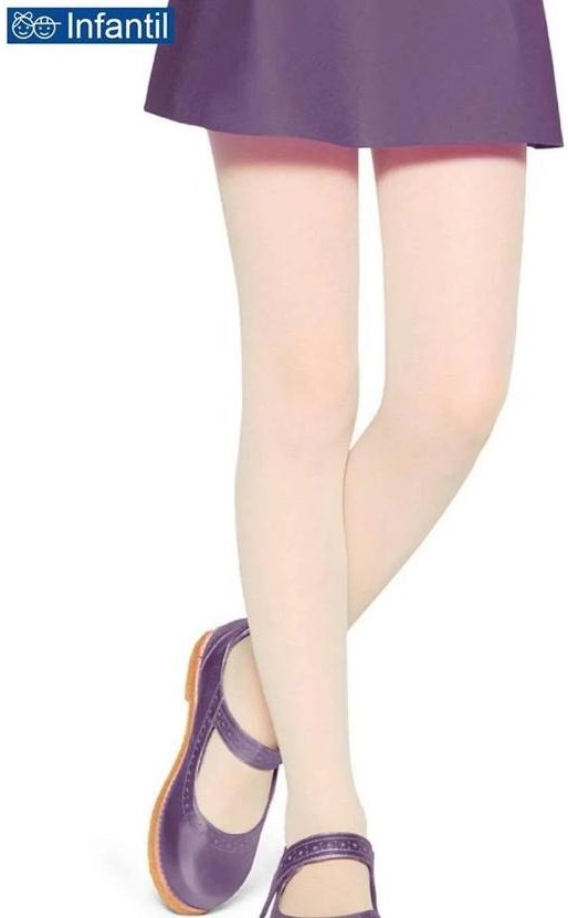 Imagem principal Meia Calça Infantil Fio 20 Lobinha 2570-001 612-Champanhe-Paris Lupo Lupo