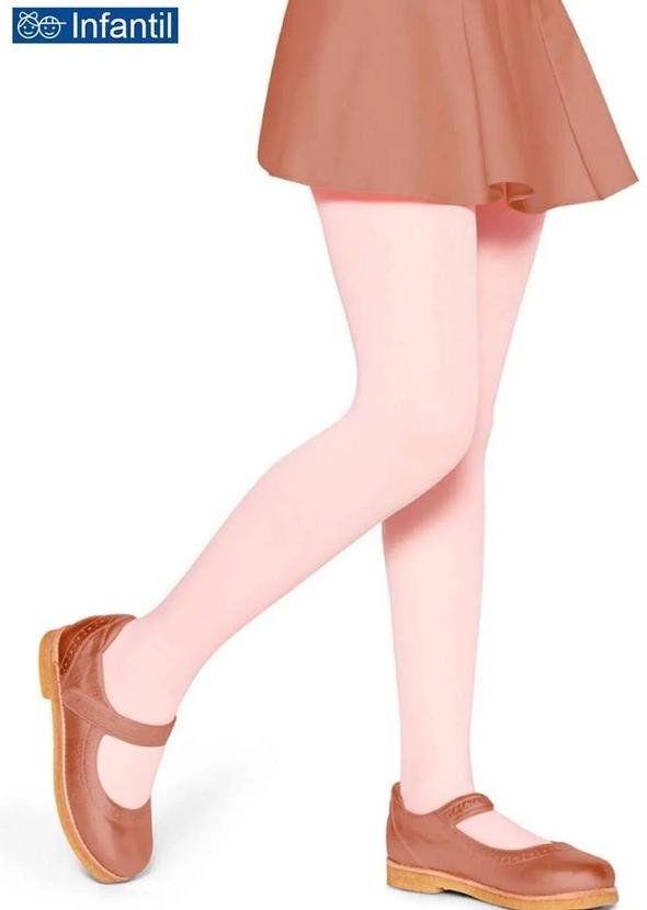 Imagem principal Meia Calça Infantil Fio 40 Opaca Lobinha 2530-001 514-Rosa-Suave Lupo Lupo