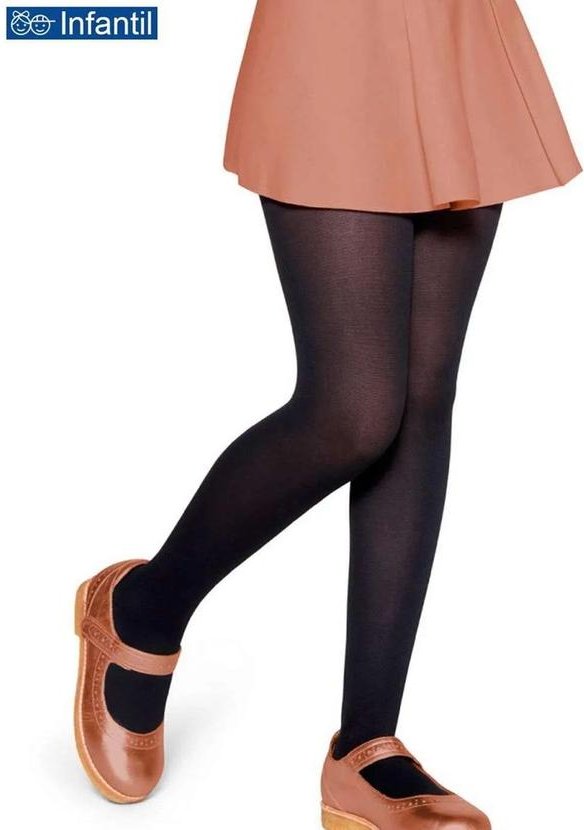 Imagem principal Meia Calça Infantil Fio 40 Opaca Lobinha 2530-001 568-Vermelho Lupo Lupo