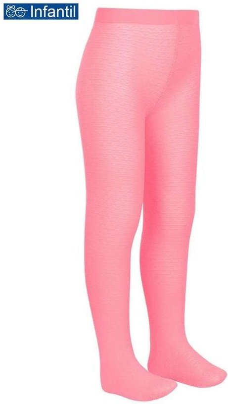 Imagem principal Meia Calça Infantil Fio 40 Rendinha Lobinha 2534-001 525-Rosa-Chiclete Lupo Lupo