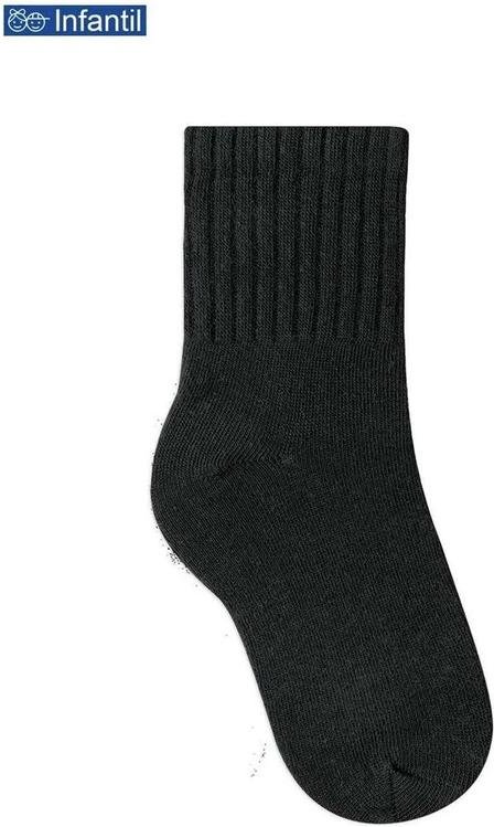 Imagem principal Meia Infantil Cano Longo Selene 2040-370 550-Preto SELENE