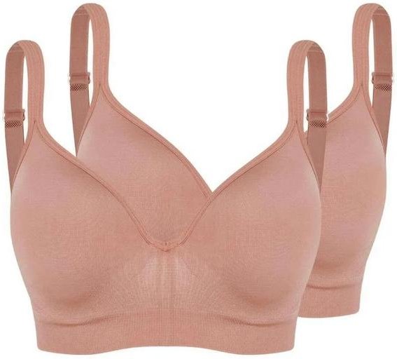 Imagem principal Kit com 2 Sutiãs com Aro e Bojo Trifil 0975 Taça C Macadâmia TRIFIL