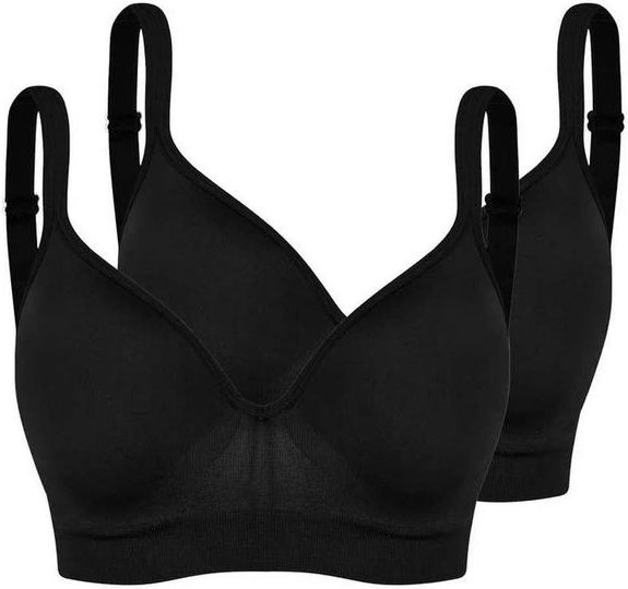 Imagem principal Kit com 2 Sutiãs com Aro e Bojo Trifil 0975 Taça C Preto TRIFIL