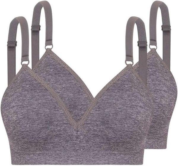 Imagem principal Kit com 2 Sutiãs sem Aro com Bojo Trifil 4935 Taça B Mescla TRIFIL