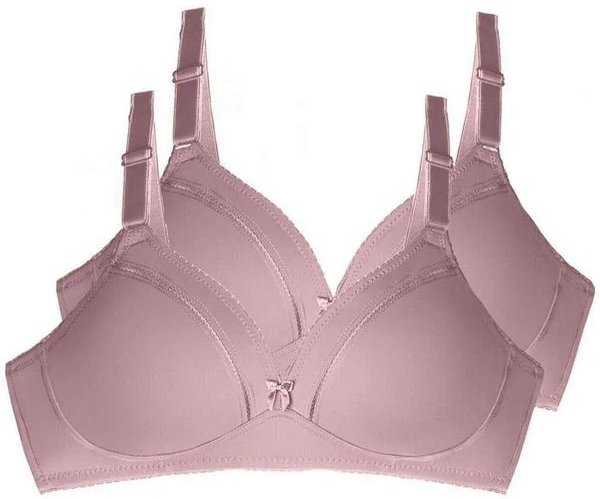 Imagem principal Kit com 2 Sutiãs sem Aro e sem Bojo Duloren 111214 Taça B Beringela Duloren