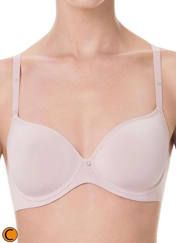 Sutiã com Aro e Bojo Liz 51381 Taça C Blush