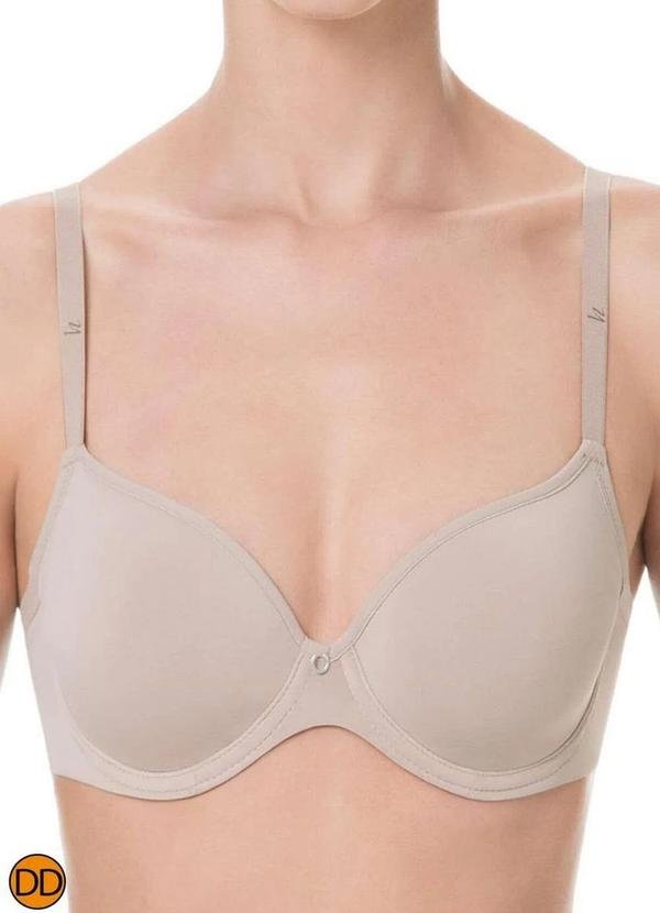 Sutiã com Aro e Bojo Liz 51381 Taça Dd 260-Sepia