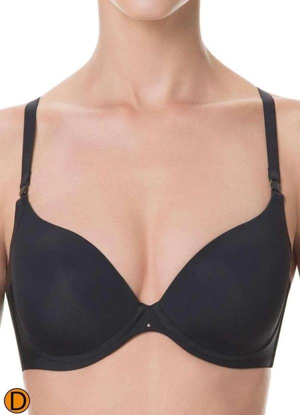 Imagem principal Sutiã com Aro e Bojo Liz 51690 Taça D 71-Preta Liz
