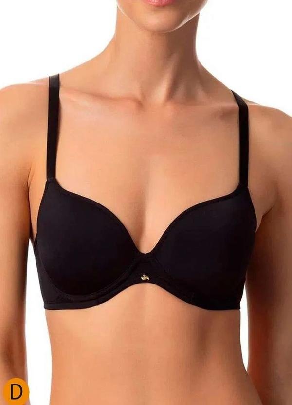 Imagem principal Sutiã com Aro e Bojo Liz 51809 Taça D 71-Preto Liz