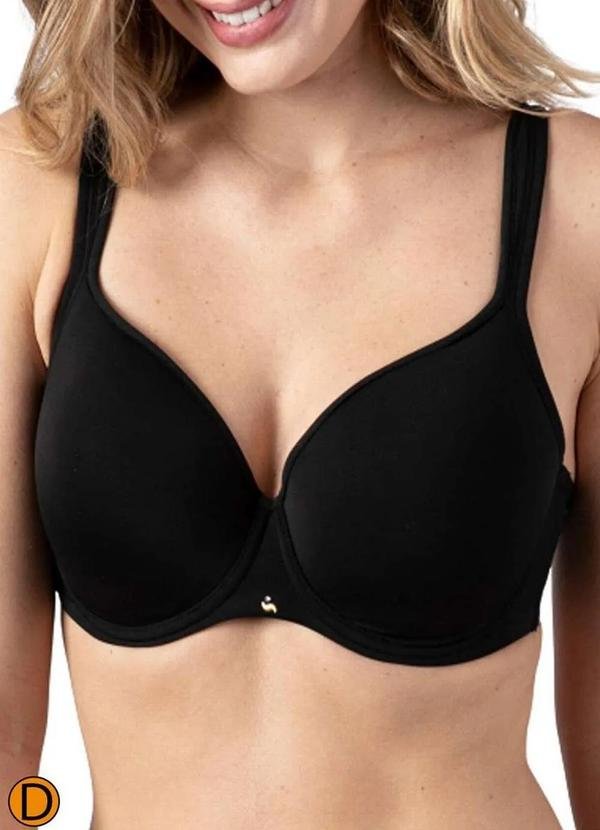 Imagem principal Sutiã com Aro e Bojo Liz 51812 Taça D 071-Preto Liz