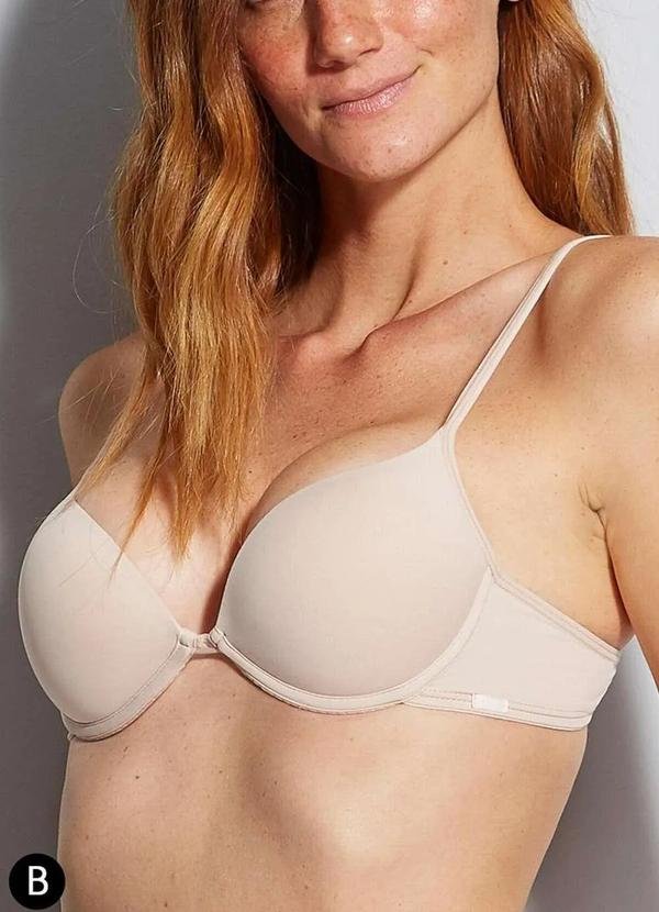 Imagem principal Sutiã com Aro e Bojo Push Up Hope 2384 Taça B Blt-Bege-Ballet Hope