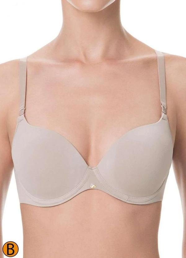 Imagem principal Sutiã com Aro e Bojo Push Up Liz 51805 Taça B 260-Sepia Liz