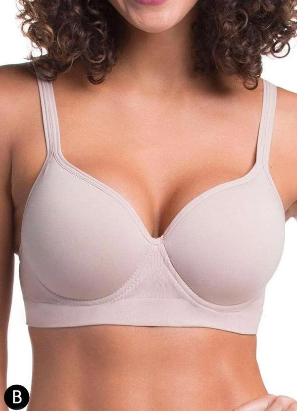 Imagem principal Sutiã com Aro e Bojo Trifil 1925 Taça B 0se8-Macadâmia TRIFIL