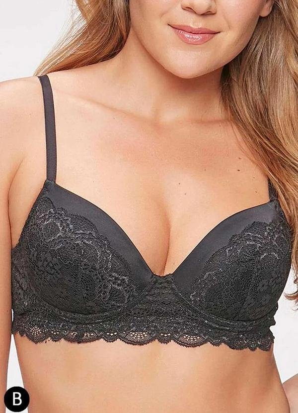 Imagem principal Sutiã com Aro e Bojo Wp Triumph Havana 24825 Taça B 217-Preto Triumph