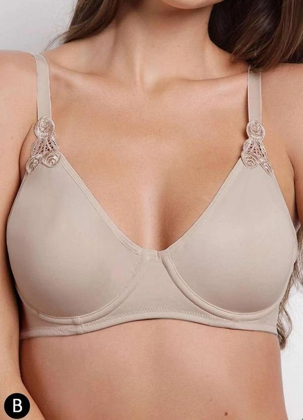 Imagem principal Sutiã com Aro e sem Bojo Darling 06.16 Taça B Noz-Nozes Darling
