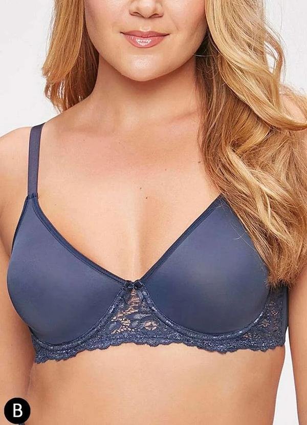 Imagem principal Sutiã com Aro e sem Bojo W Triumph Brigitte 24785 Taça B 229-Maritimo Triumph
