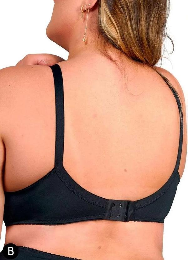 Imagem principal Sutiã sem Aro e sem Bojo Duloren 111214 Taça B 11-Preto Duloren