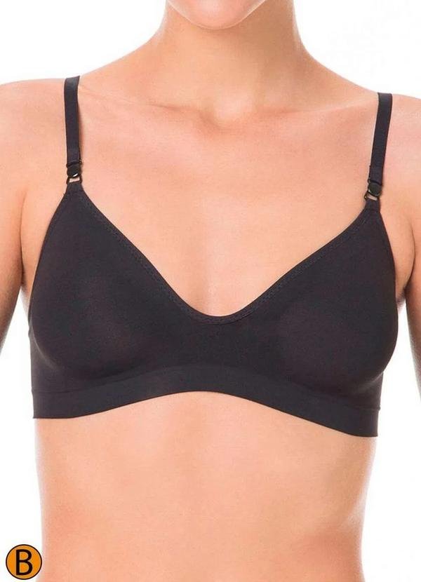Imagem principal Sutiã sem Aro e sem Bojo Liz 71710 Taça B 71-Preta Liz