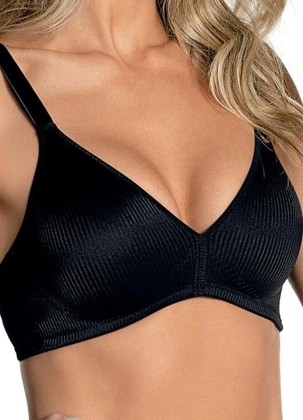 Imagem principal Sutiã sem Aro e sem Bojo Moderato Demillus 61100 27-Preto Demillus