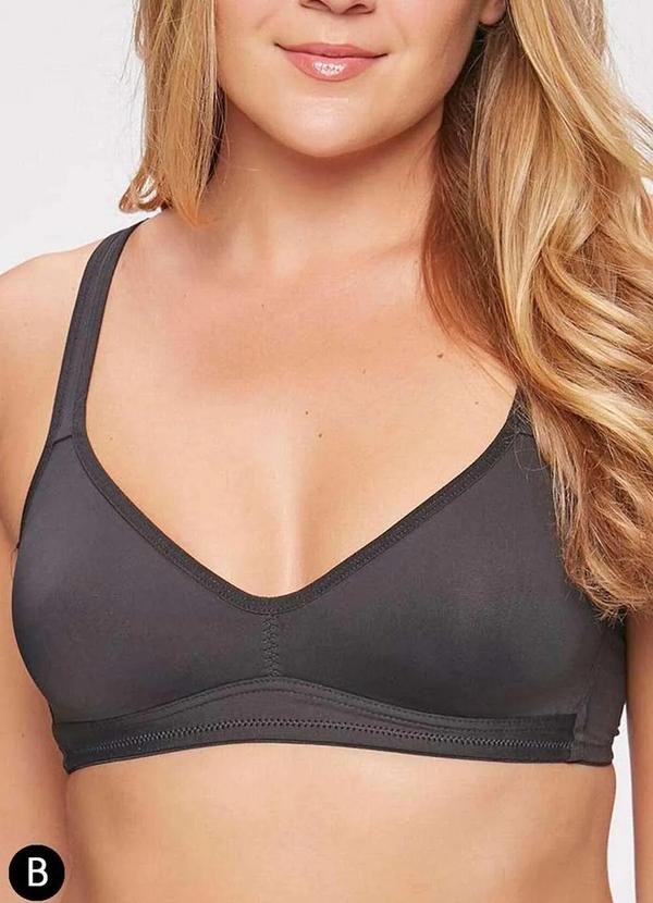 Imagem principal Sutiã sem Aro e sem Bojo N Triumph Shape Control 24834 Taça B 217-Preto Triumph