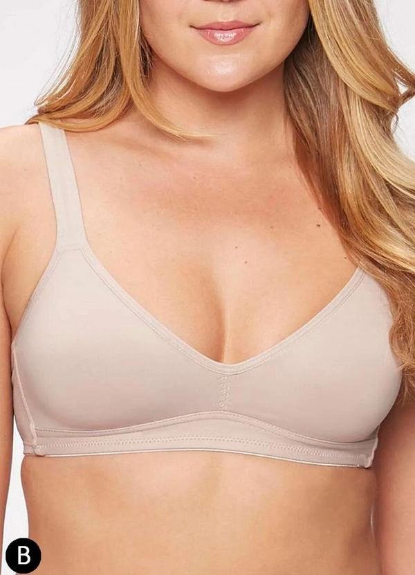 Imagem principal Sutiã sem Aro e sem Bojo N Triumph Shape Control 24834 Taça B 48-Mink Triumph