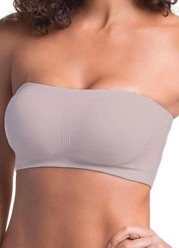 Imagem principal Top Faixa sem Aro com Bojo Removível Trifil 3886 Se8-Macadamia TRIFIL