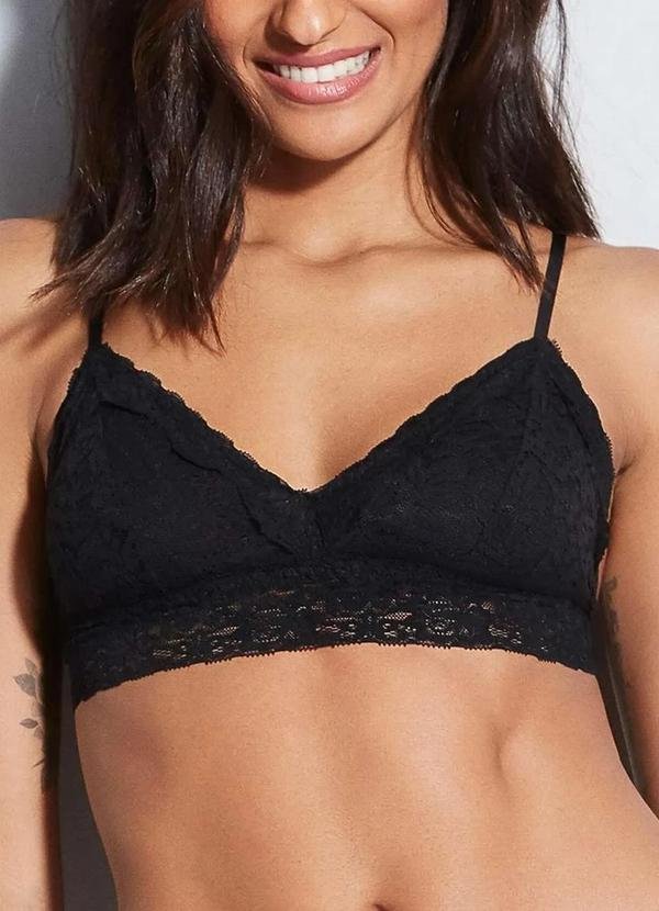 Imagem principal Top sem Aro com Bojo Removível Hope L12273 Pt-Preto Hope