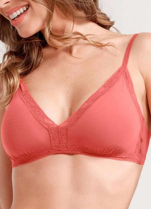 Imagem principal Top sem Aro com Bojo Removível She 532.02 Lj05-Laranja-Acobreado She