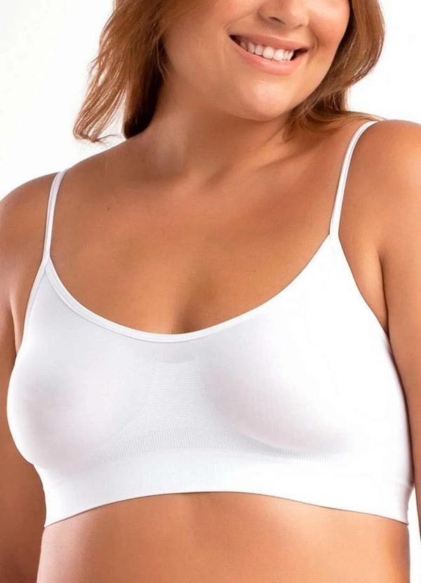 Imagem principal Top sem Aro e sem Bojo She 752.04 Br00-Branco She