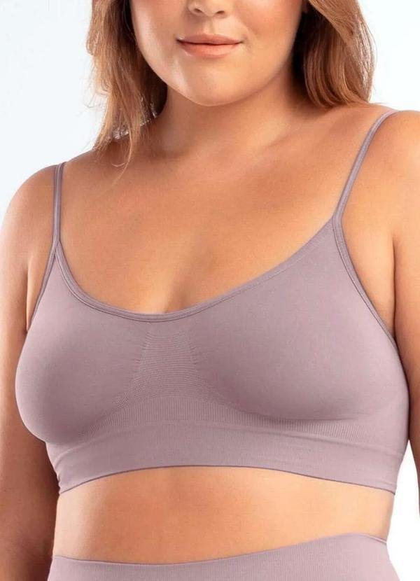 Imagem principal Top sem Aro e sem Bojo She 752.04 Ro03-Rosa-Queimado She