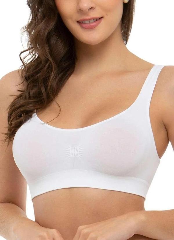 Imagem principal Top sem Aro e sem Bojo Trifil 0901 001-Branco TRIFIL