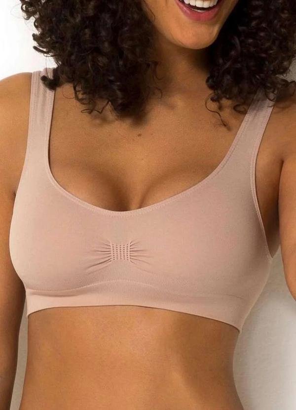 Imagem principal Top sem Aro e sem Bojo Trifil 0901 Se8-Macadamia TRIFIL