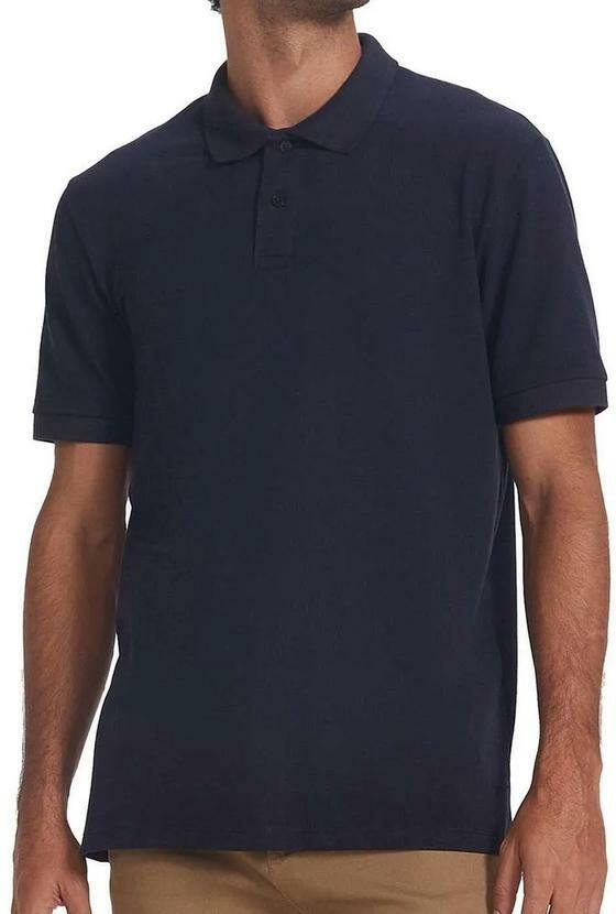 Imagem principal Camiseta Polo Masculina Hering N3a7 Ax7-Marinho Hering