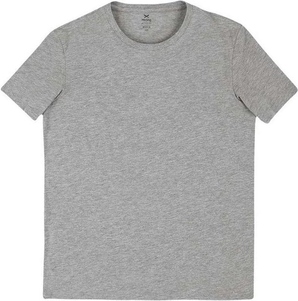 Imagem principal Camiseta Masculina Hering 201 M2h-Cinza-Mescla