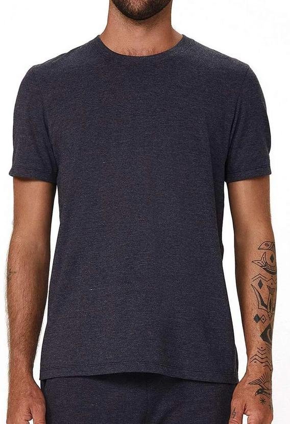 Imagem principal Camiseta Masculina Hering 201 Md3-Cinza-Chumbo