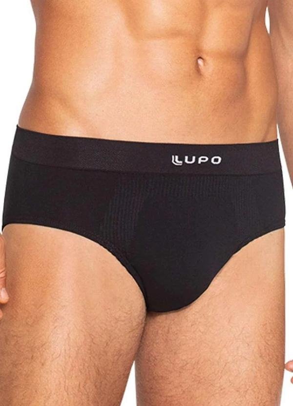 Imagem principal Cueca Slip Lupo 681-001 9990-Preta Lupo