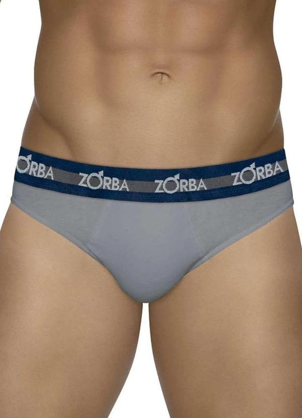 Imagem principal Cueca Slip Zorba 0764 70-Grafite Zorba