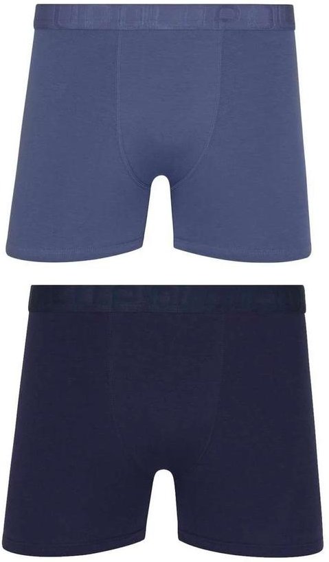 Imagem principal Kit com 2 Cuecas Boxer Lupo 784-088 0904-Azul-Marinho Lupo