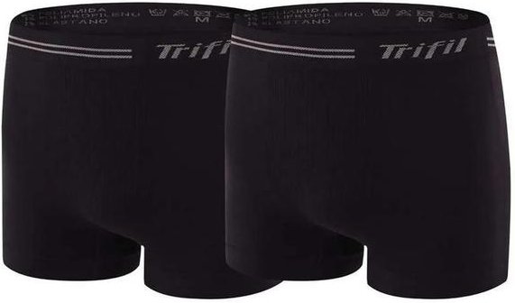 Imagem principal Kit com 2 Cuecas Boxer Trifil Ce 0277 0009-Preto/Preto TRIFIL