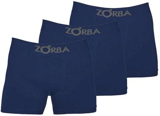 Imagem principal Kit com 3 Cuecas Boxer Zorba 781 Marinho Zorba