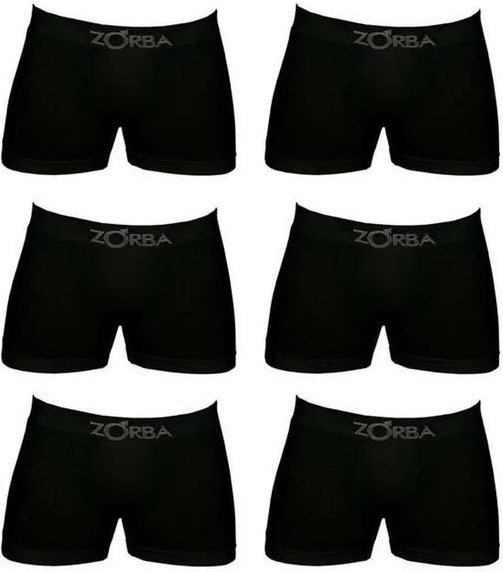 Imagem principal Kit com 6 Cuecas Boxer Zorba 781 Preto Zorba